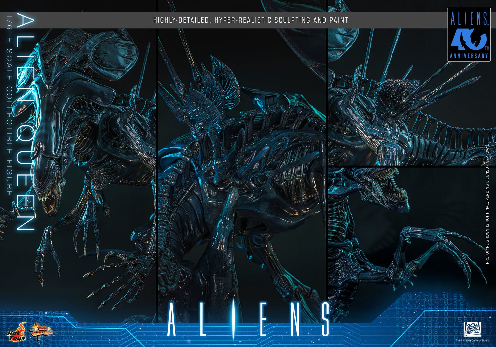 Hot Toys Aliens - 1/6th scale Alien Queen Collectible Figure Hot Toys