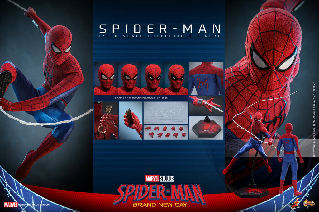 Hot Toys MMS892 / MMS893 Spider-Man: Brand New Day - 1/6th scale Spider-Man Collectible Figure Hot Toys