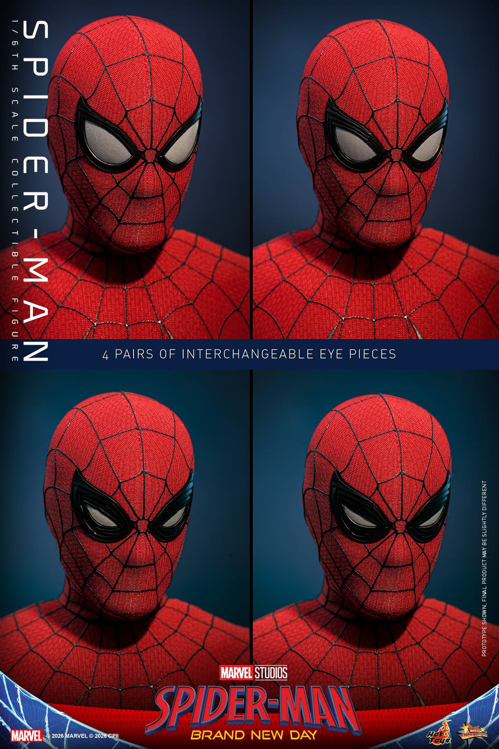 Hot Toys MMS892 / MMS893 Spider-Man: Brand New Day - 1/6th scale Spider-Man Collectible Figure Hot Toys
