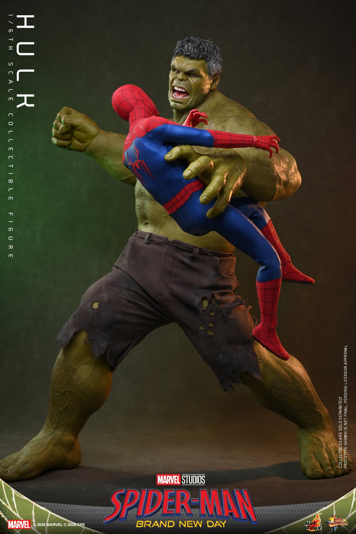 Hot Toys MMS905 Spider-Man: Brand New Day - 1/6th scale Hulk Collectible Figure Hot Toys