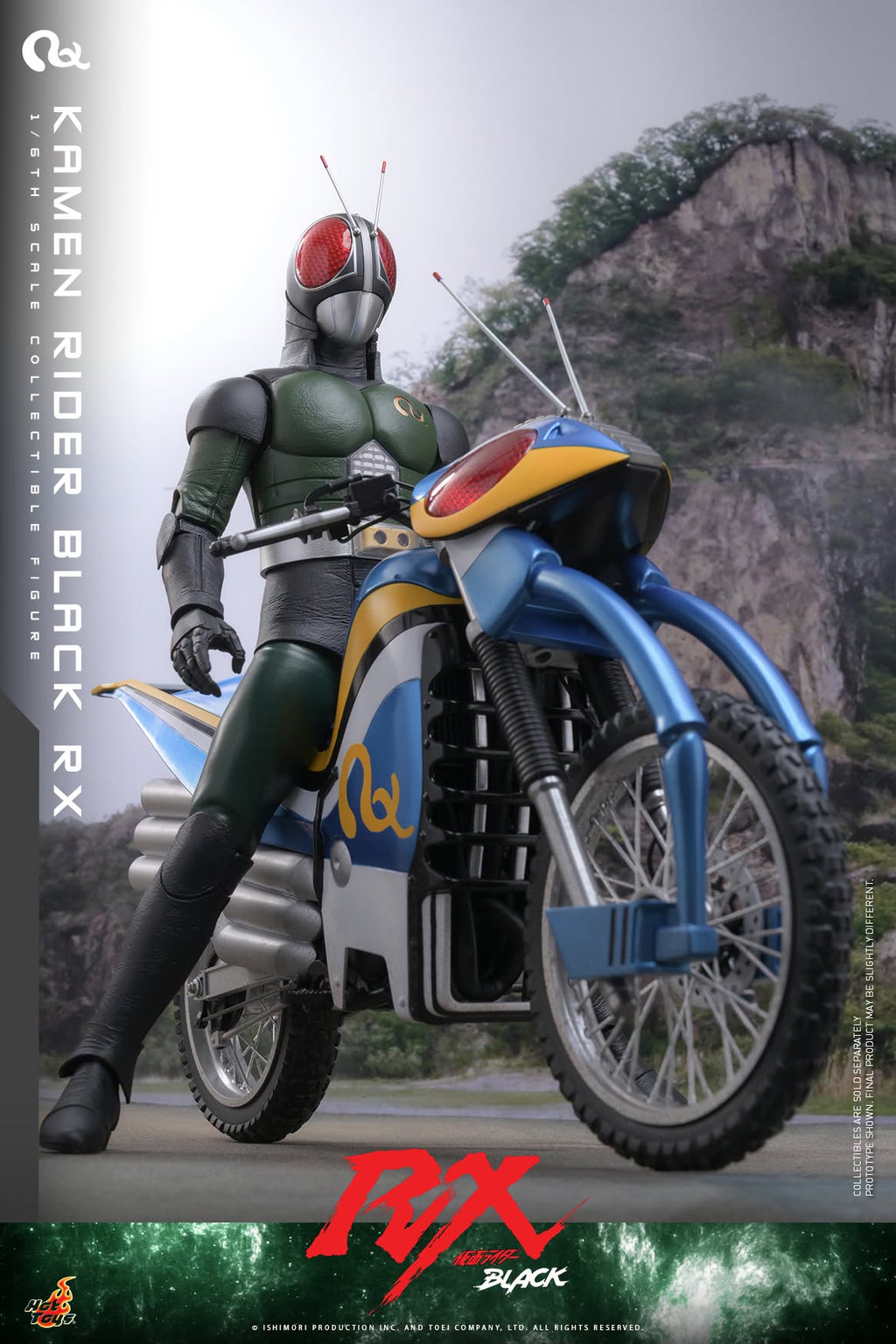Hot Toys Kamen Rider Black RX - 1/6th scale Kamen Rider Black RX Collectible Figure Hot Toys