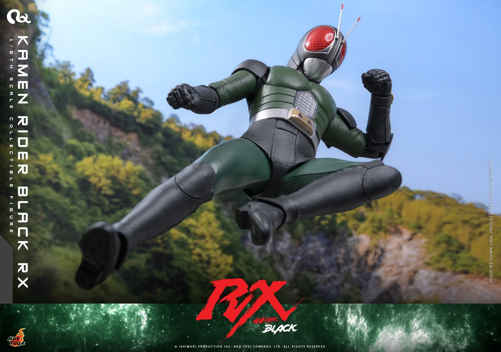 Hot Toys Kamen Rider Black RX - 1/6th scale Kamen Rider Black RX Collectible Figure Hot Toys