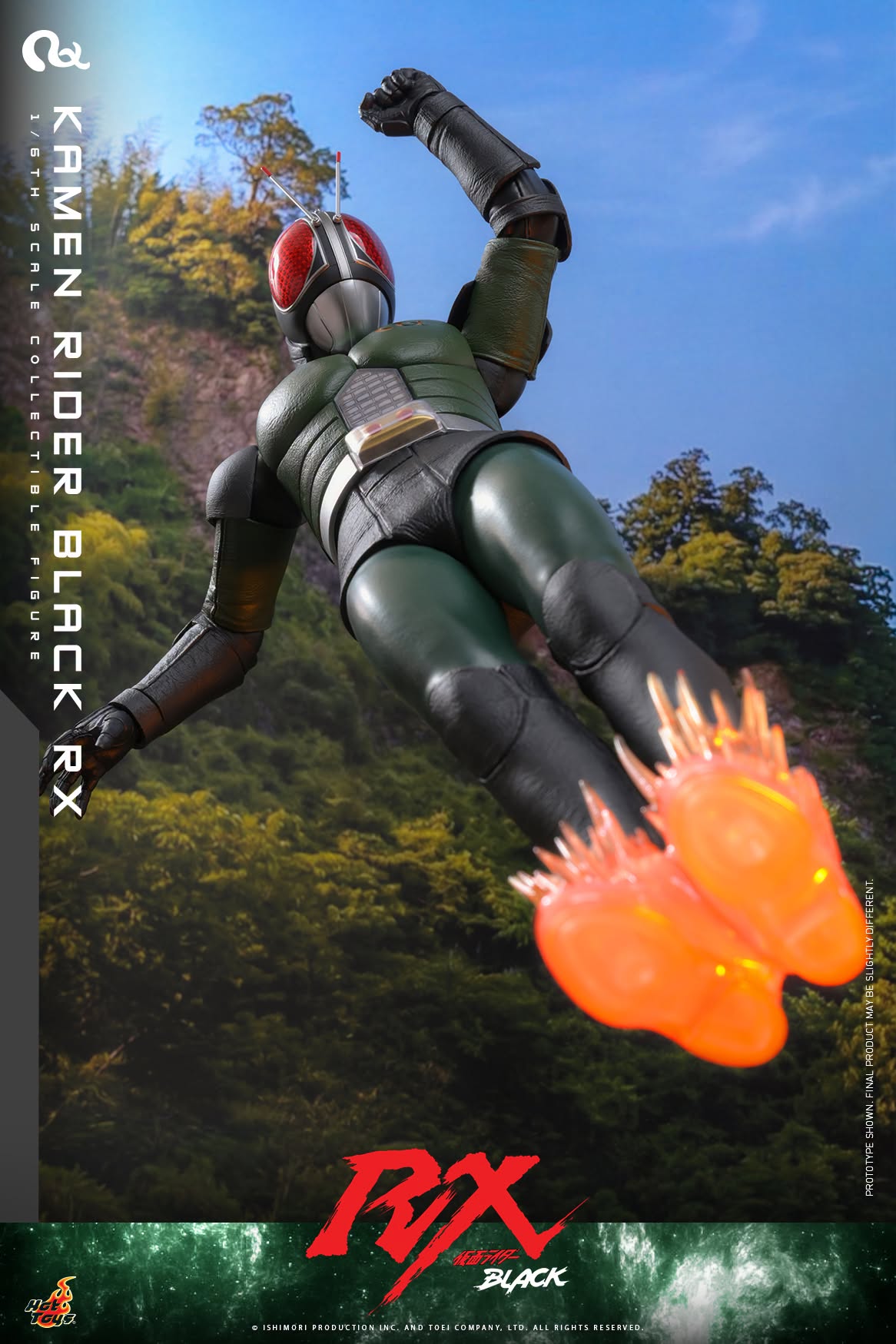 Hot Toys Kamen Rider Black RX - 1/6th scale Kamen Rider Black RX Collectible Figure Hot Toys