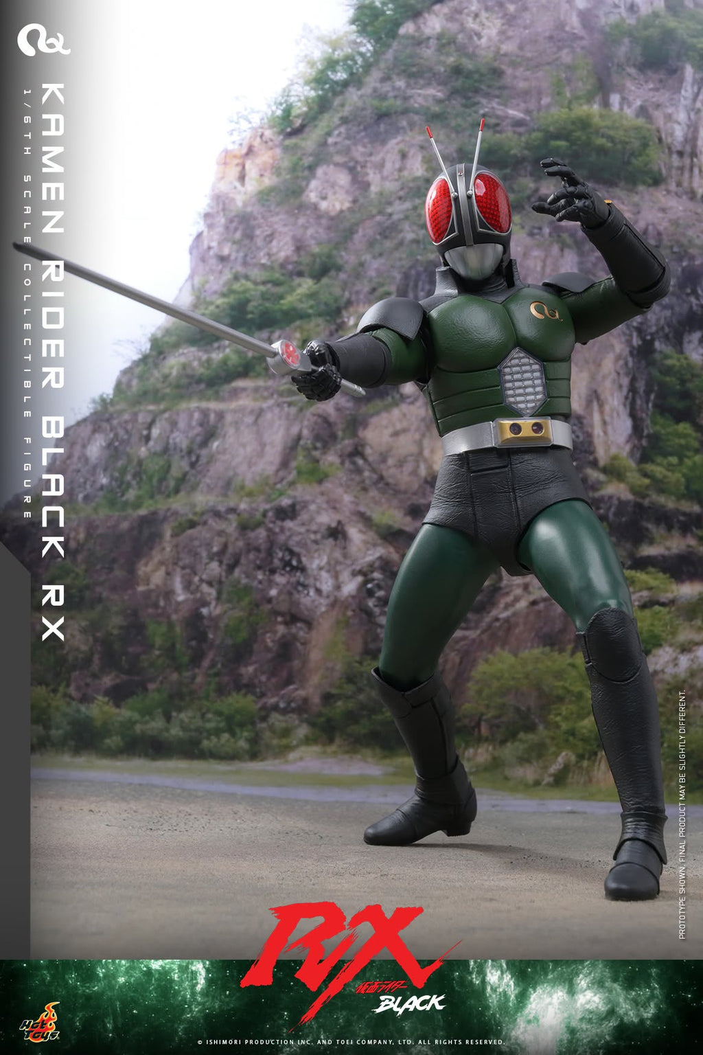 Hot Toys Kamen Rider Black RX - 1/6th scale Kamen Rider Black RX Collectible Figure Hot Toys