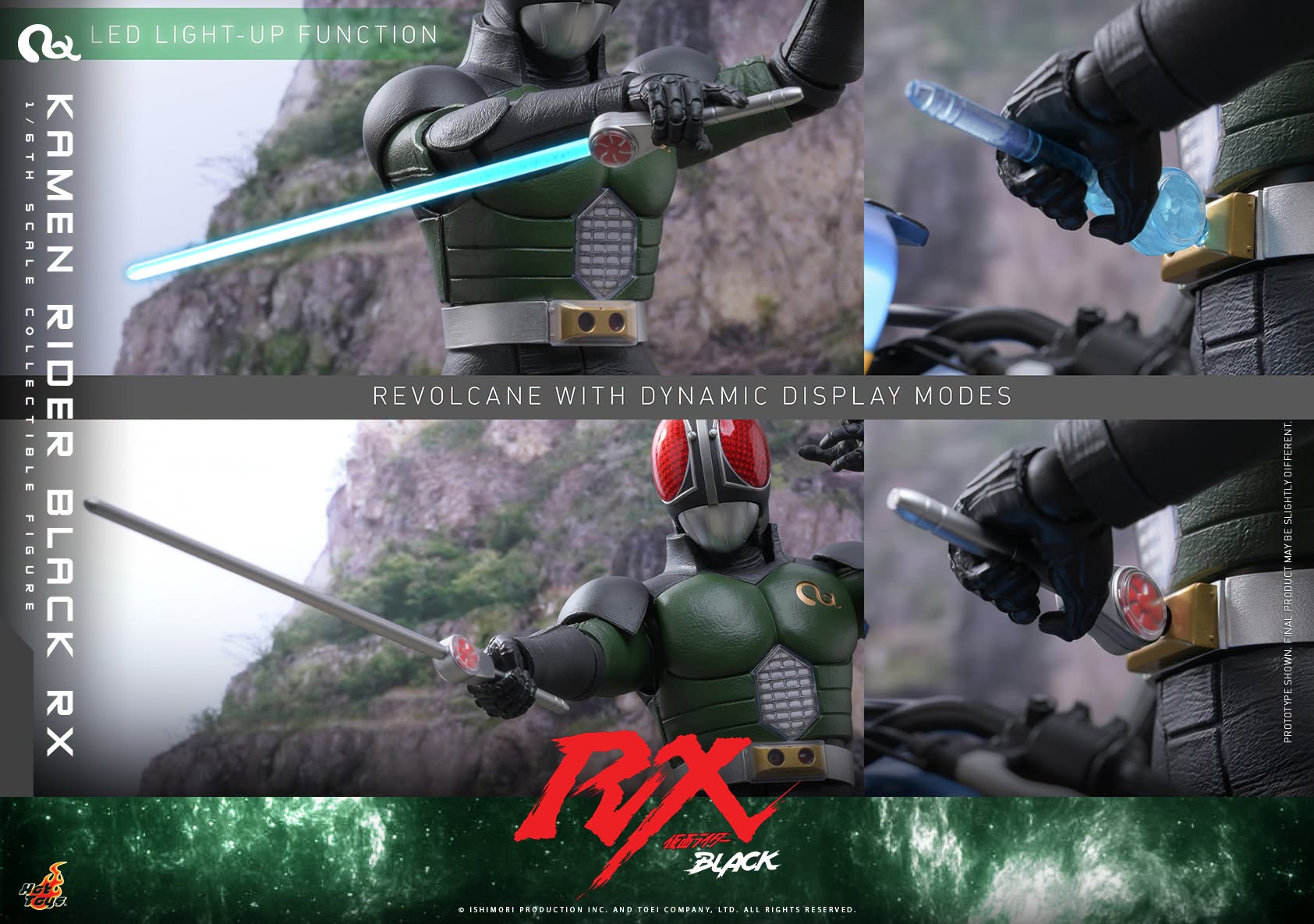 Hot Toys Kamen Rider Black RX - 1/6th scale Kamen Rider Black RX Collectible Figure Hot Toys