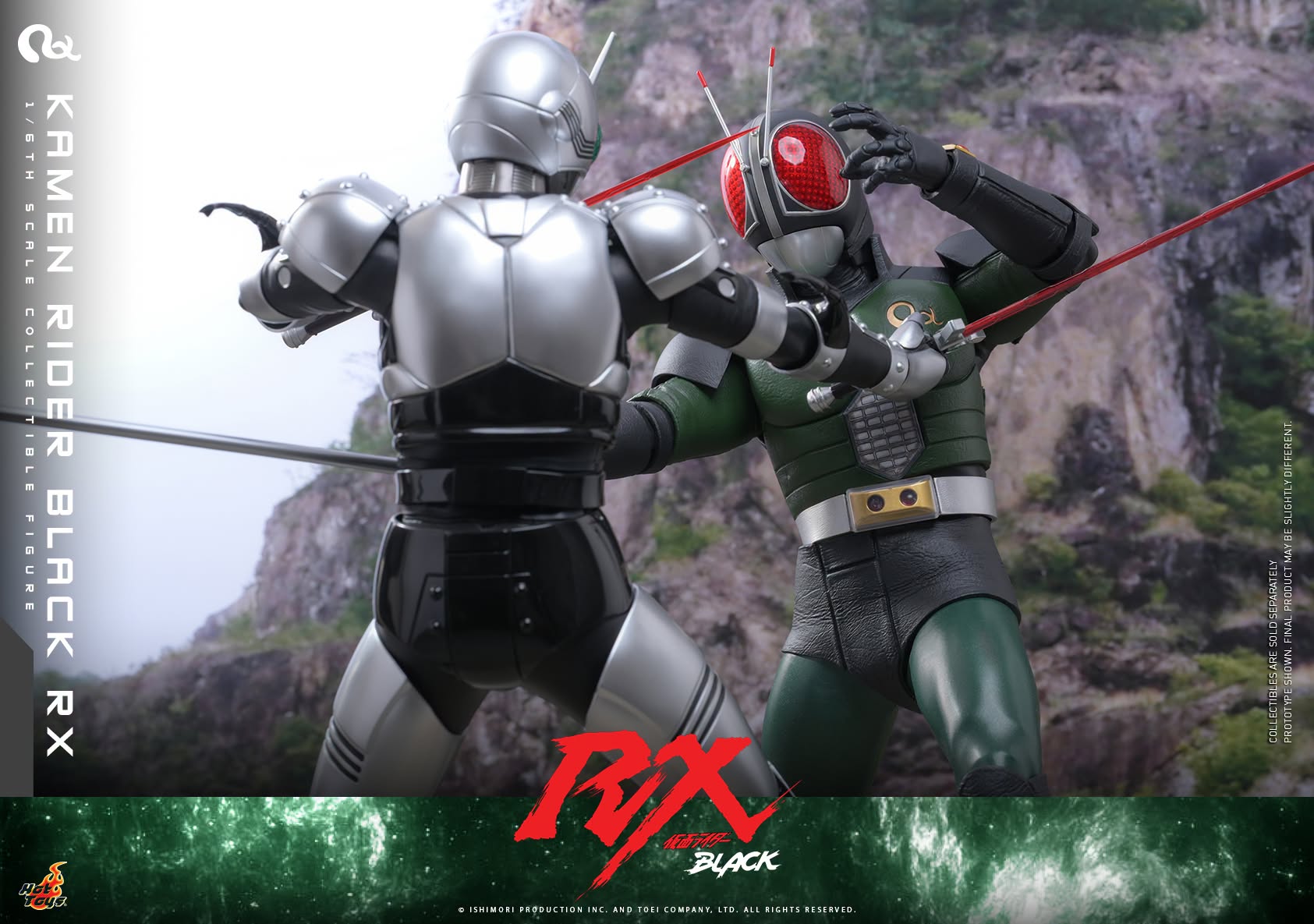 Hot Toys Kamen Rider Black RX - 1/6th scale Kamen Rider Black RX Collectible Figure Hot Toys