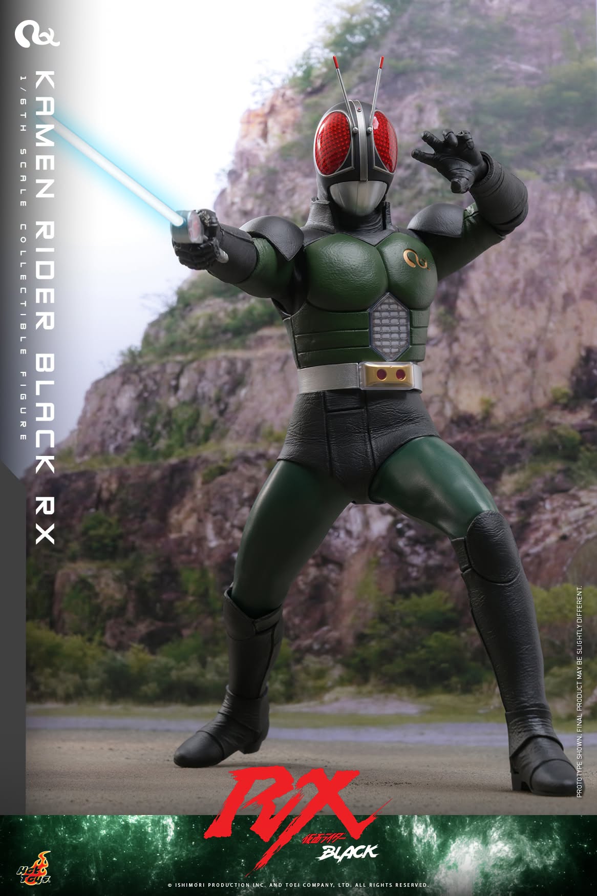Hot Toys Kamen Rider Black RX - 1/6th scale Kamen Rider Black RX Collectible Figure Hot Toys