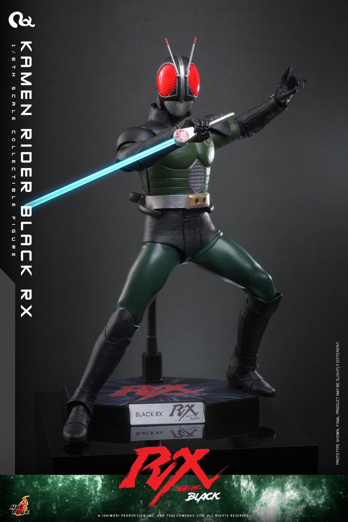 Hot Toys Kamen Rider Black RX - 1/6th scale Kamen Rider Black RX Collectible Figure Hot Toys