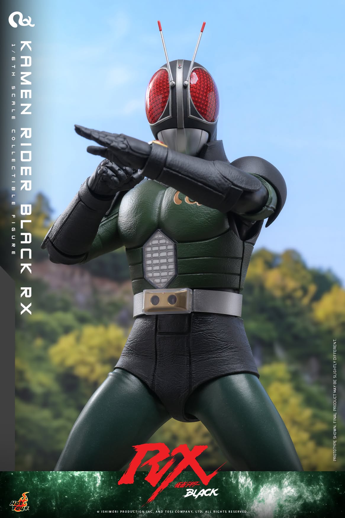 Hot Toys Kamen Rider Black RX - 1/6th scale Kamen Rider Black RX Collectible Figure Hot Toys