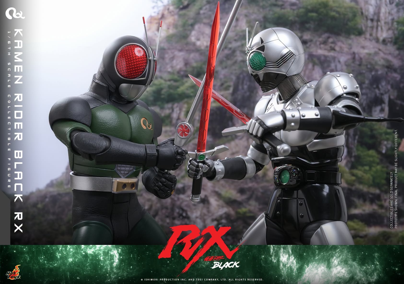 Hot Toys Kamen Rider Black RX - 1/6th scale Kamen Rider Black RX Collectible Figure Hot Toys