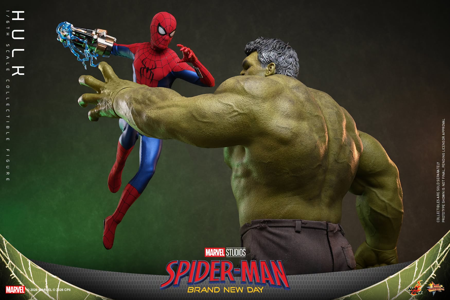 Hot Toys MMS905 Spider-Man: Brand New Day - 1/6th scale Hulk Collectible Figure Hot Toys