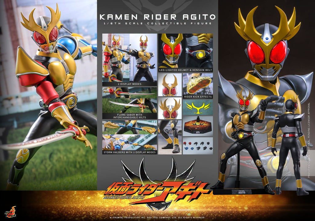 Hot Toys TMS192 Kamen Rider Agito - 1/6th scale Kamen Rider Agito Collectible Figure