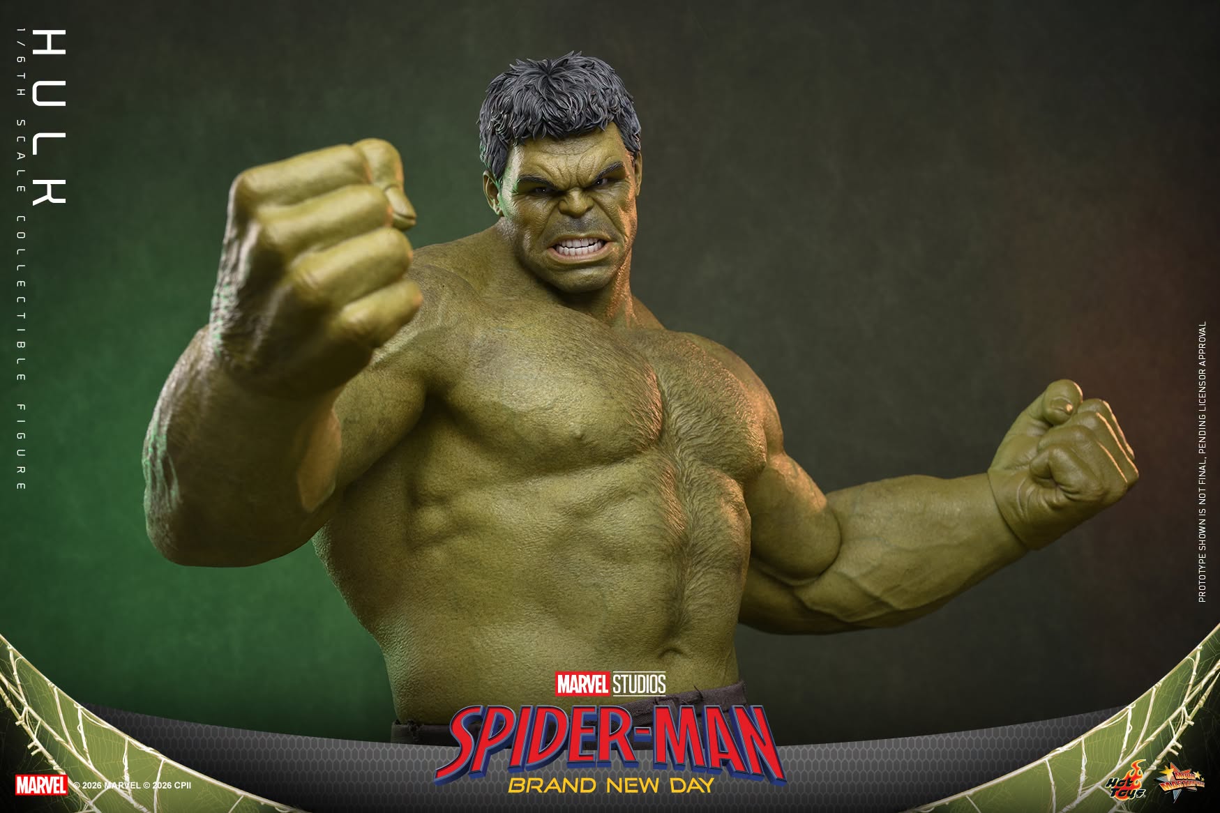 Hot Toys MMS905 Spider-Man: Brand New Day - 1/6th scale Hulk Collectible Figure Hot Toys