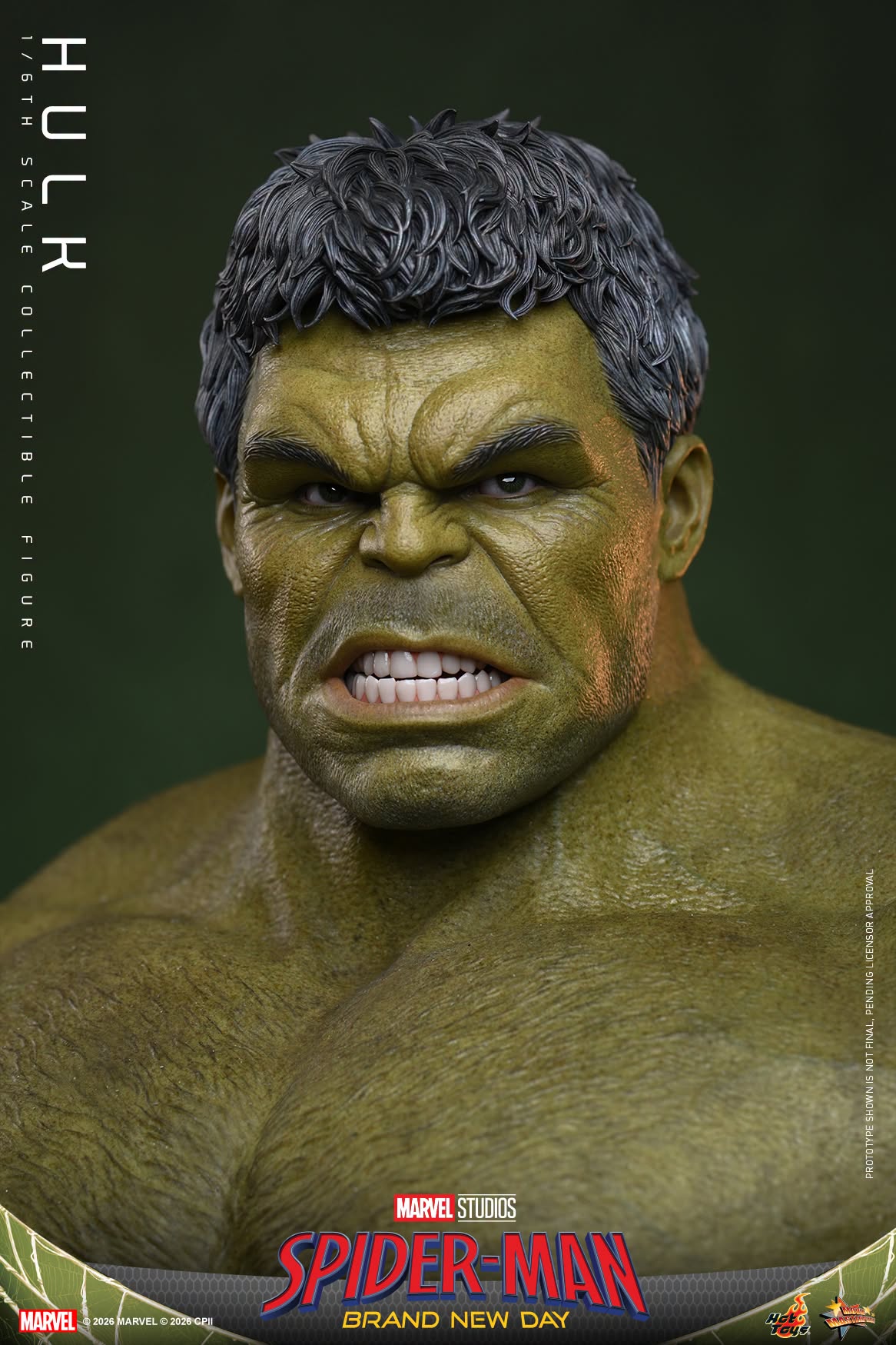 Hot Toys MMS905 Spider-Man: Brand New Day - 1/6th scale Hulk Collectible Figure Hot Toys