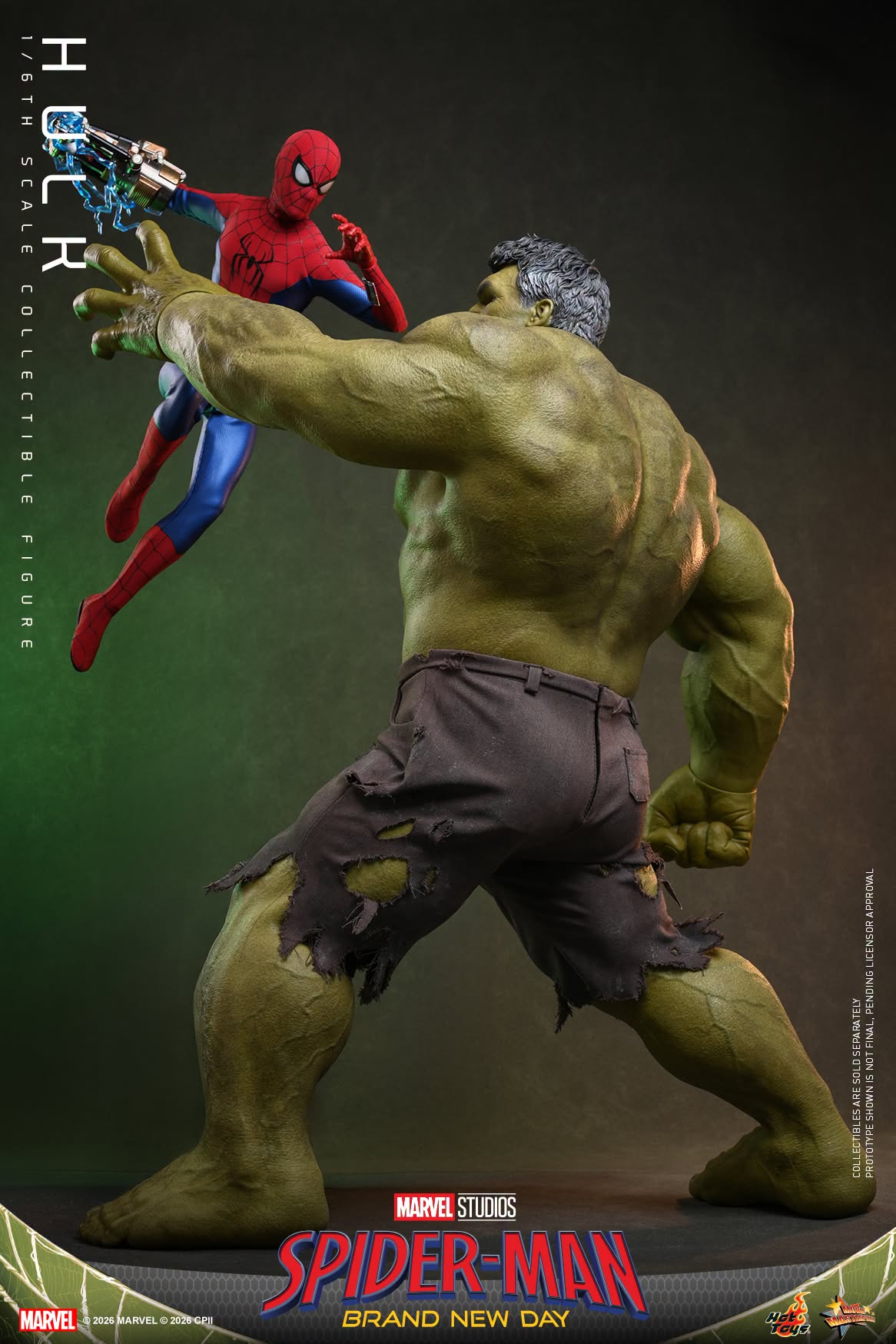 Hot Toys MMS905 Spider-Man: Brand New Day - 1/6th scale Hulk Collectible Figure Hot Toys