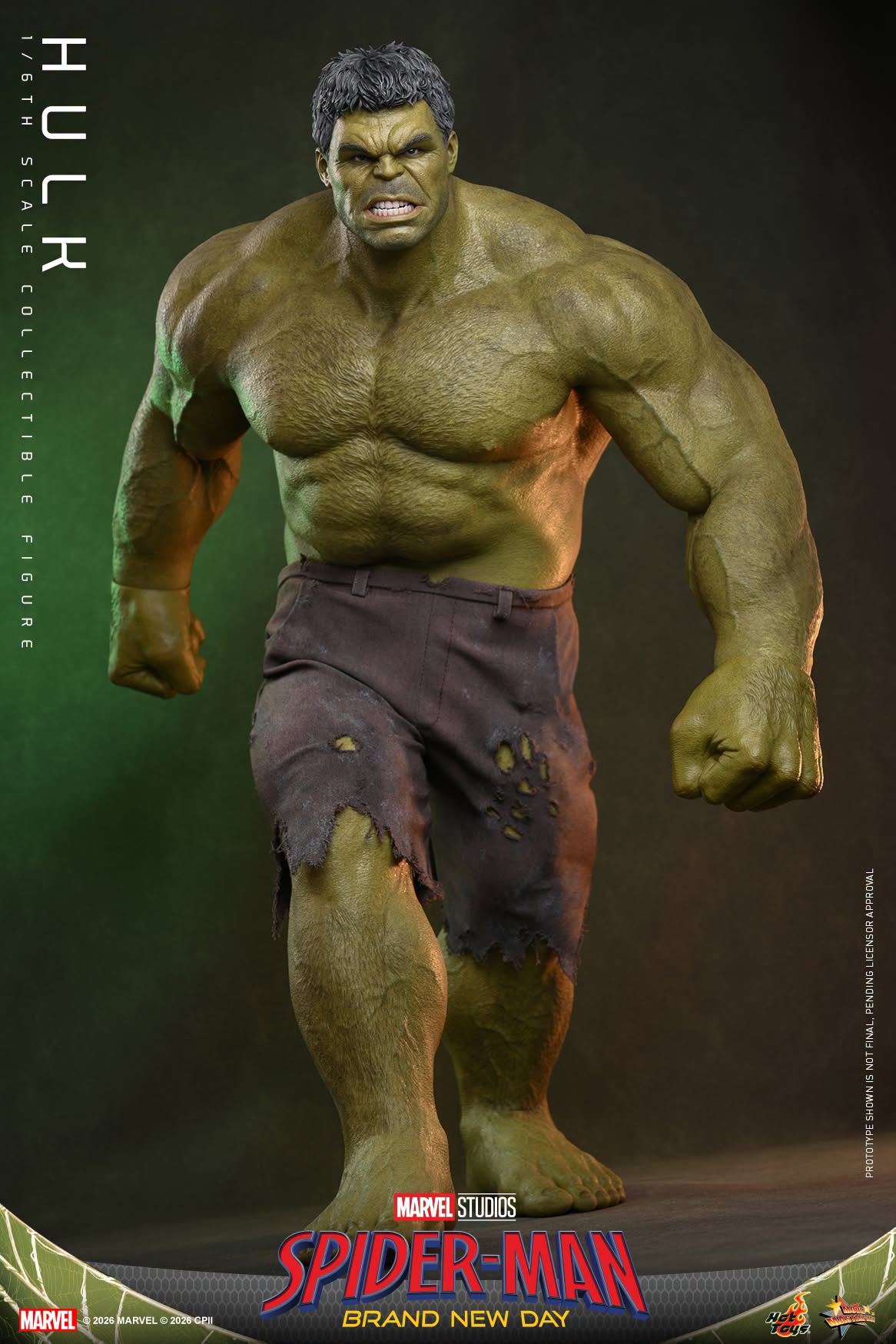 Hot Toys MMS905 Spider-Man: Brand New Day - 1/6th scale Hulk Collectible Figure Hot Toys