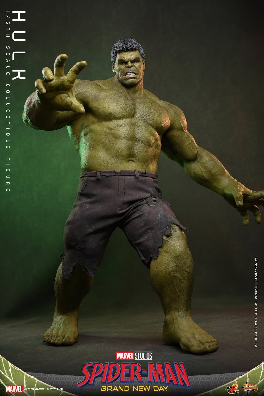 Hot Toys MMS905 Spider-Man: Brand New Day - 1/6th scale Hulk Collectible Figure Hot Toys