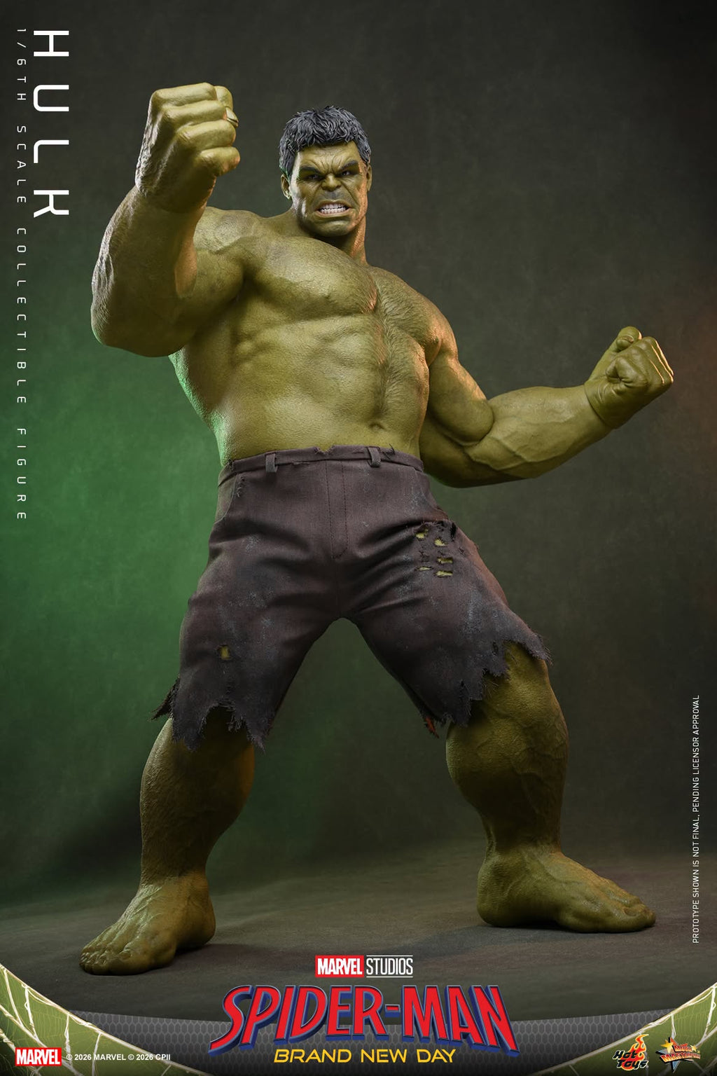 Hot Toys MMS905 Spider-Man: Brand New Day - 1/6th scale Hulk Collectible Figure Hot Toys