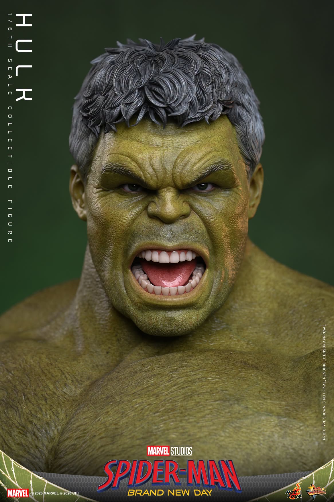 Hot Toys MMS905 Spider-Man: Brand New Day - 1/6th scale Hulk Collectible Figure Hot Toys