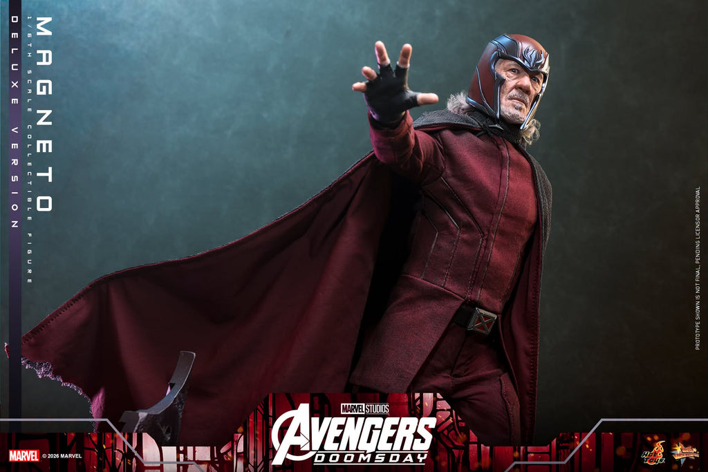 Hot Toys MMS912 / MMS913 Avengers: Doomsday - 1/6th scale Magneto Collectible Figure (Standard / Deluxe Version)