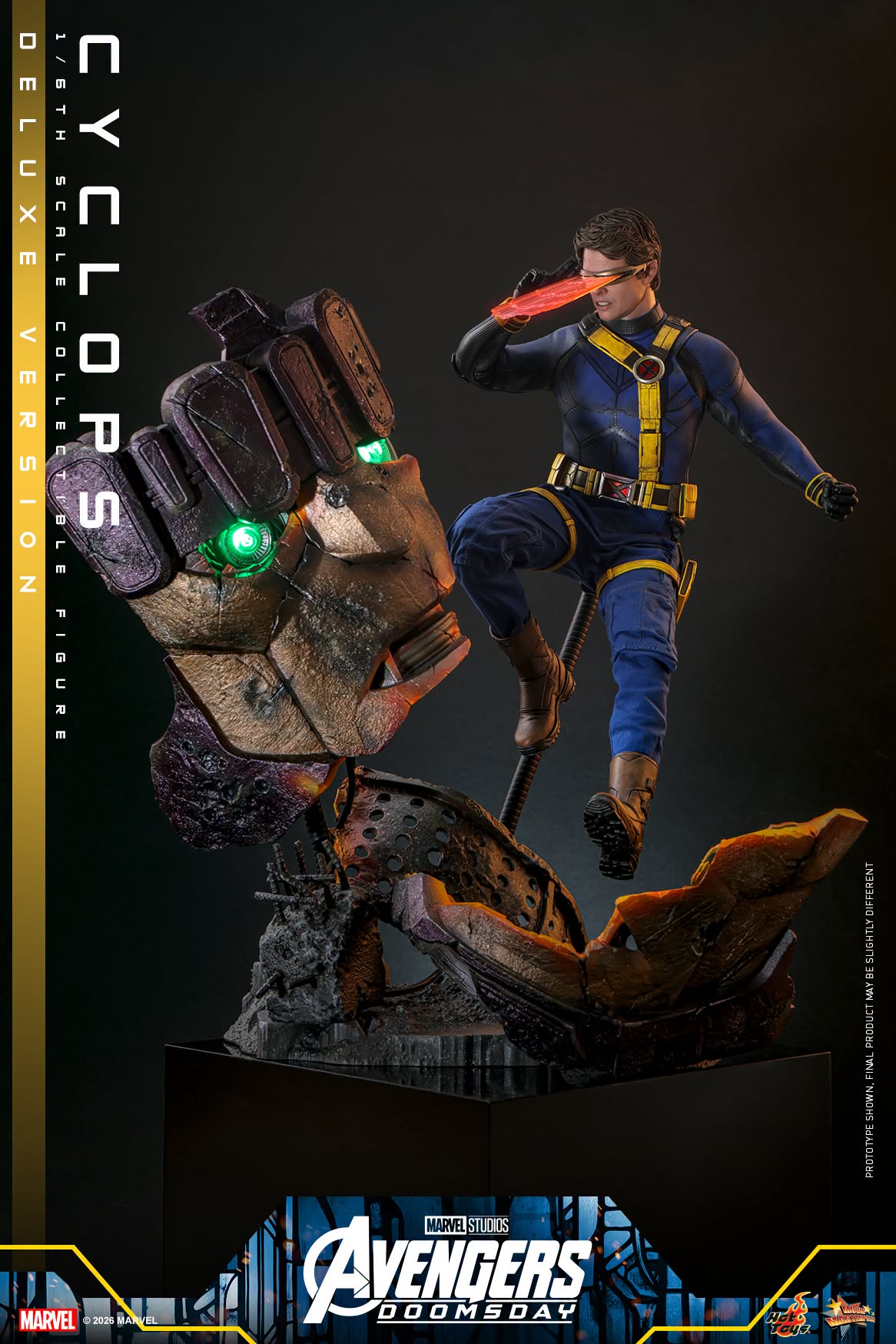 Hot Toys MMS908 / MMS909 Avengers: Doomsday - 1/6th scale Cyclops Collectible Figure (Standard / Deluxe Version)