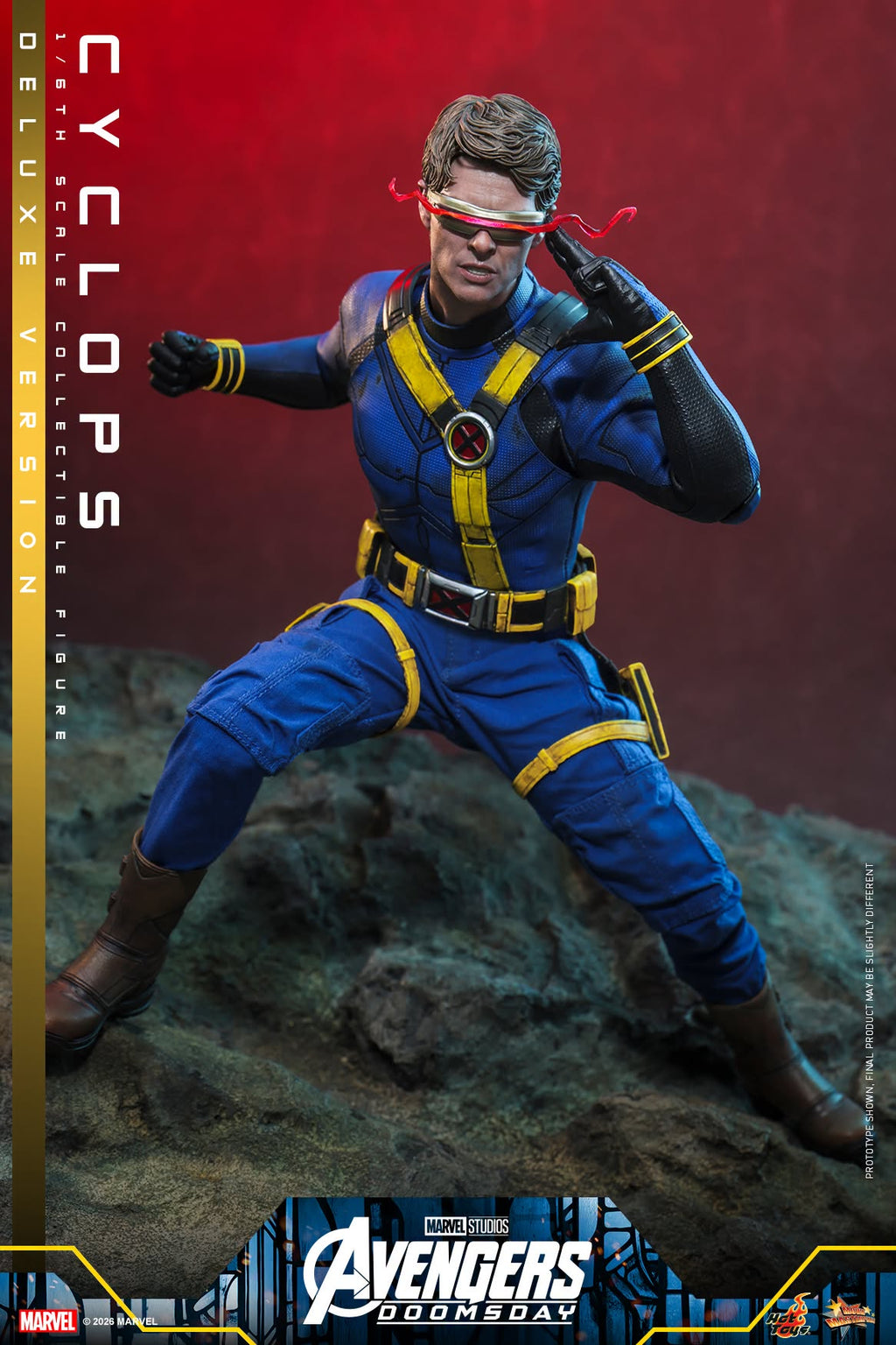 Hot Toys MMS908 / MMS909 Avengers: Doomsday - 1/6th scale Cyclops Collectible Figure (Standard / Deluxe Version)