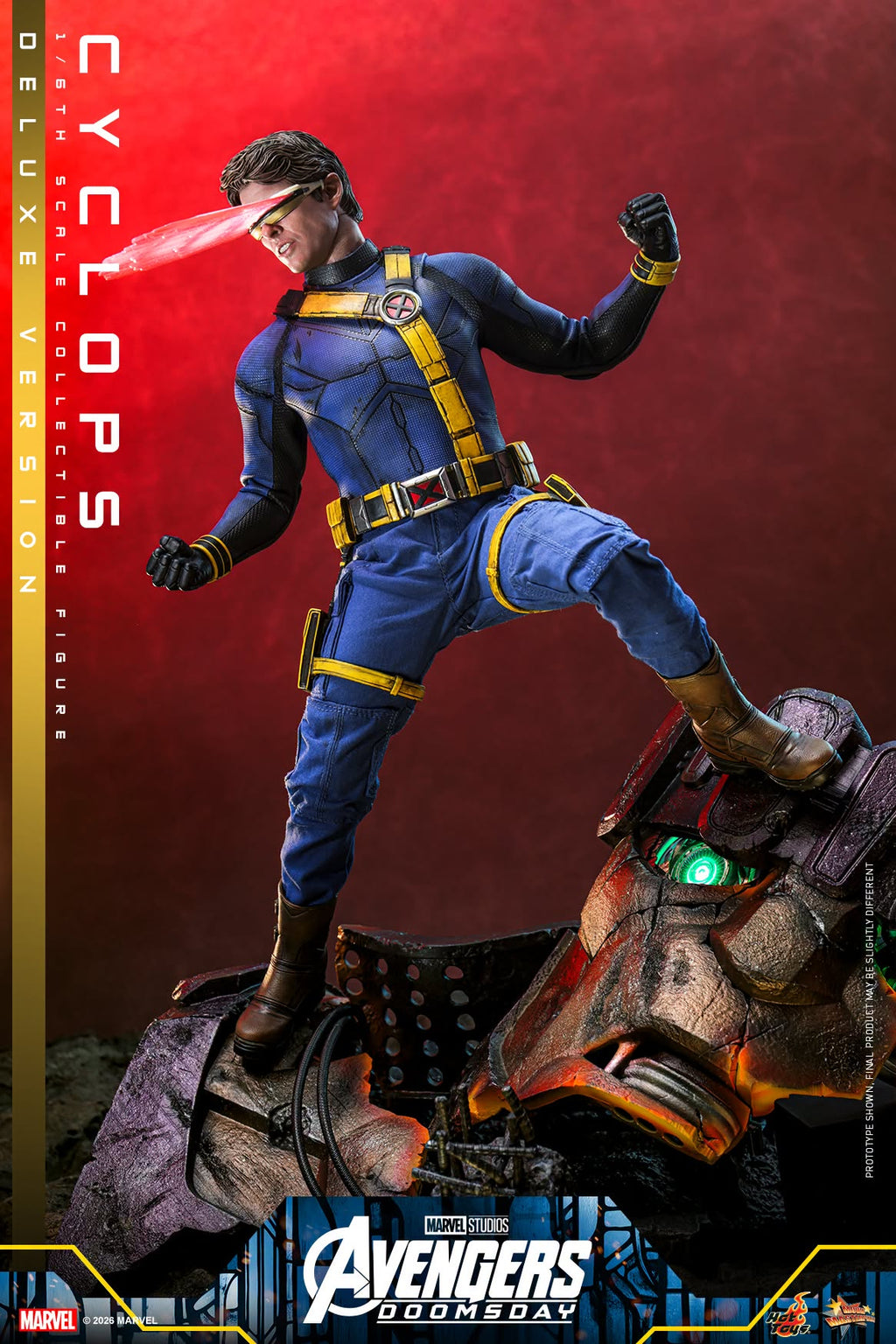 Hot Toys MMS908 / MMS909 Avengers: Doomsday - 1/6th scale Cyclops Collectible Figure (Standard / Deluxe Version)