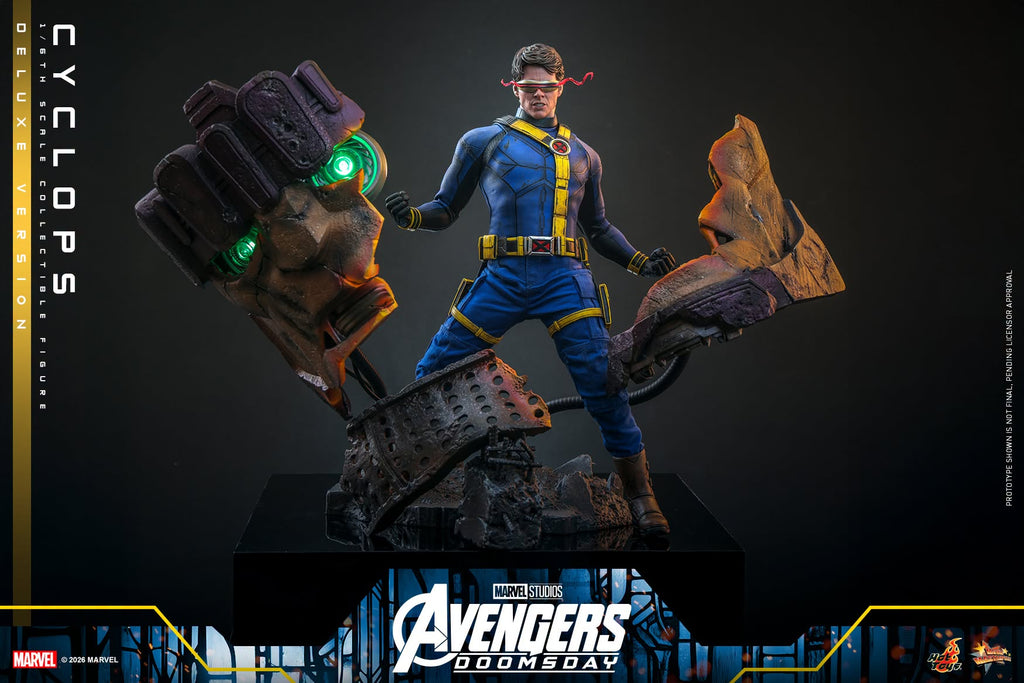 Hot Toys MMS908 / MMS909 Avengers: Doomsday - 1/6th scale Cyclops Collectible Figure (Standard / Deluxe Version)