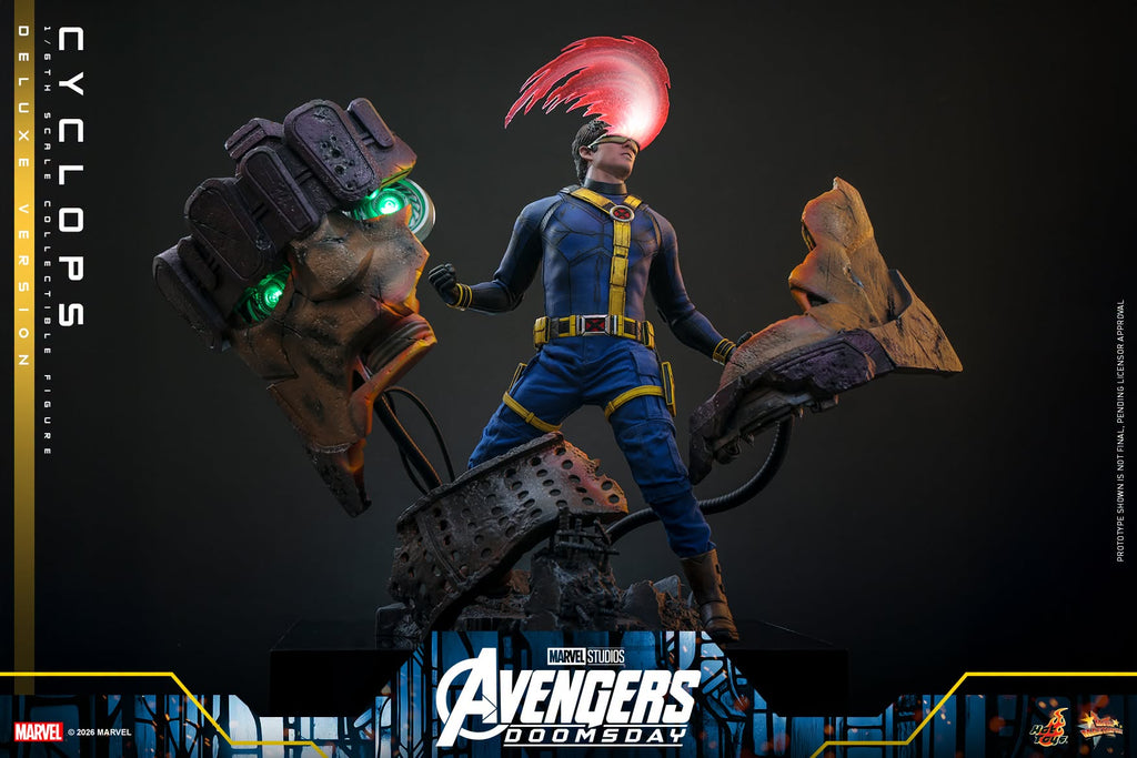 Hot Toys MMS908 / MMS909 Avengers: Doomsday - 1/6th scale Cyclops Collectible Figure (Standard / Deluxe Version)