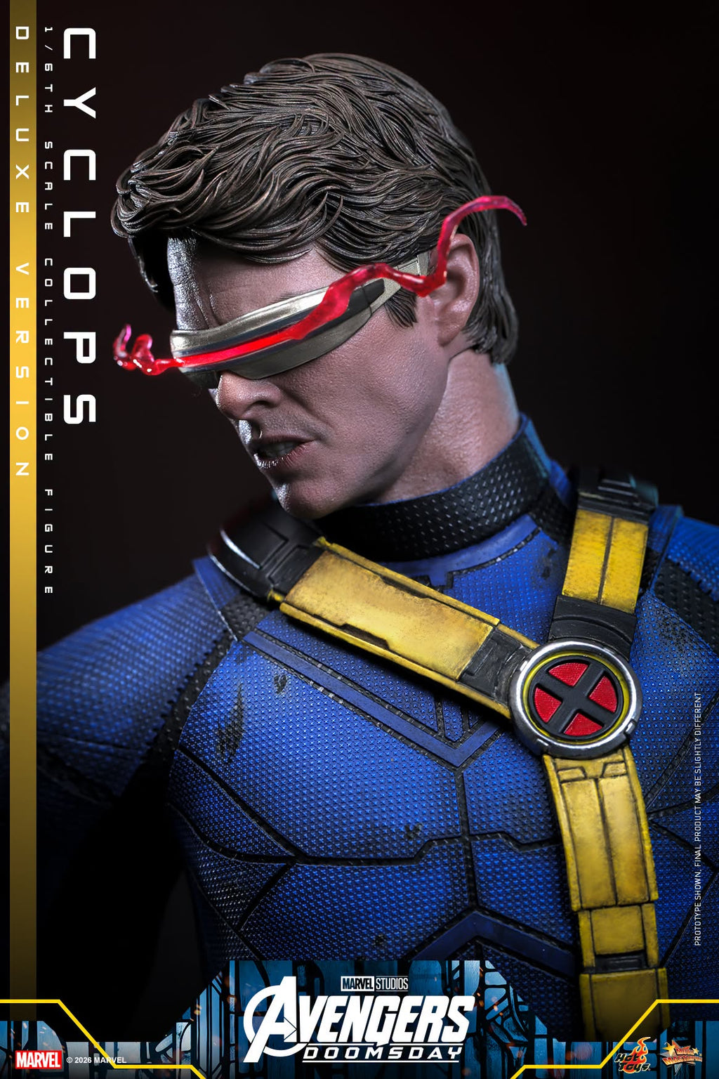 Hot Toys MMS908 / MMS909 Avengers: Doomsday - 1/6th scale Cyclops Collectible Figure (Standard / Deluxe Version)
