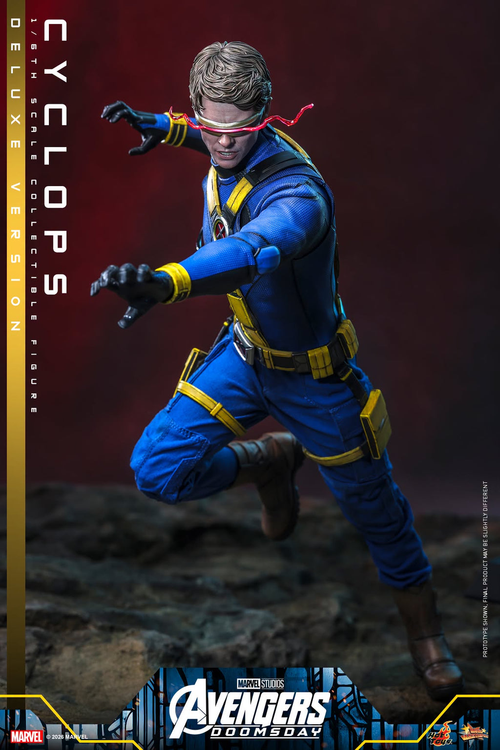 Hot Toys MMS908 / MMS909 Avengers: Doomsday - 1/6th scale Cyclops Collectible Figure (Standard / Deluxe Version)