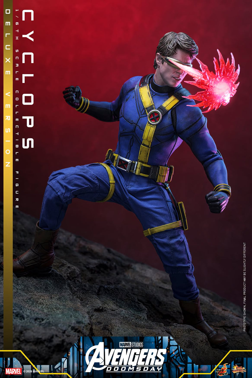 Hot Toys MMS908 / MMS909 Avengers: Doomsday - 1/6th scale Cyclops Collectible Figure (Standard / Deluxe Version)