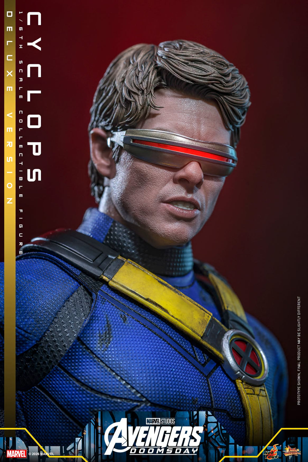 Hot Toys MMS908 / MMS909 Avengers: Doomsday - 1/6th scale Cyclops Collectible Figure (Standard / Deluxe Version)
