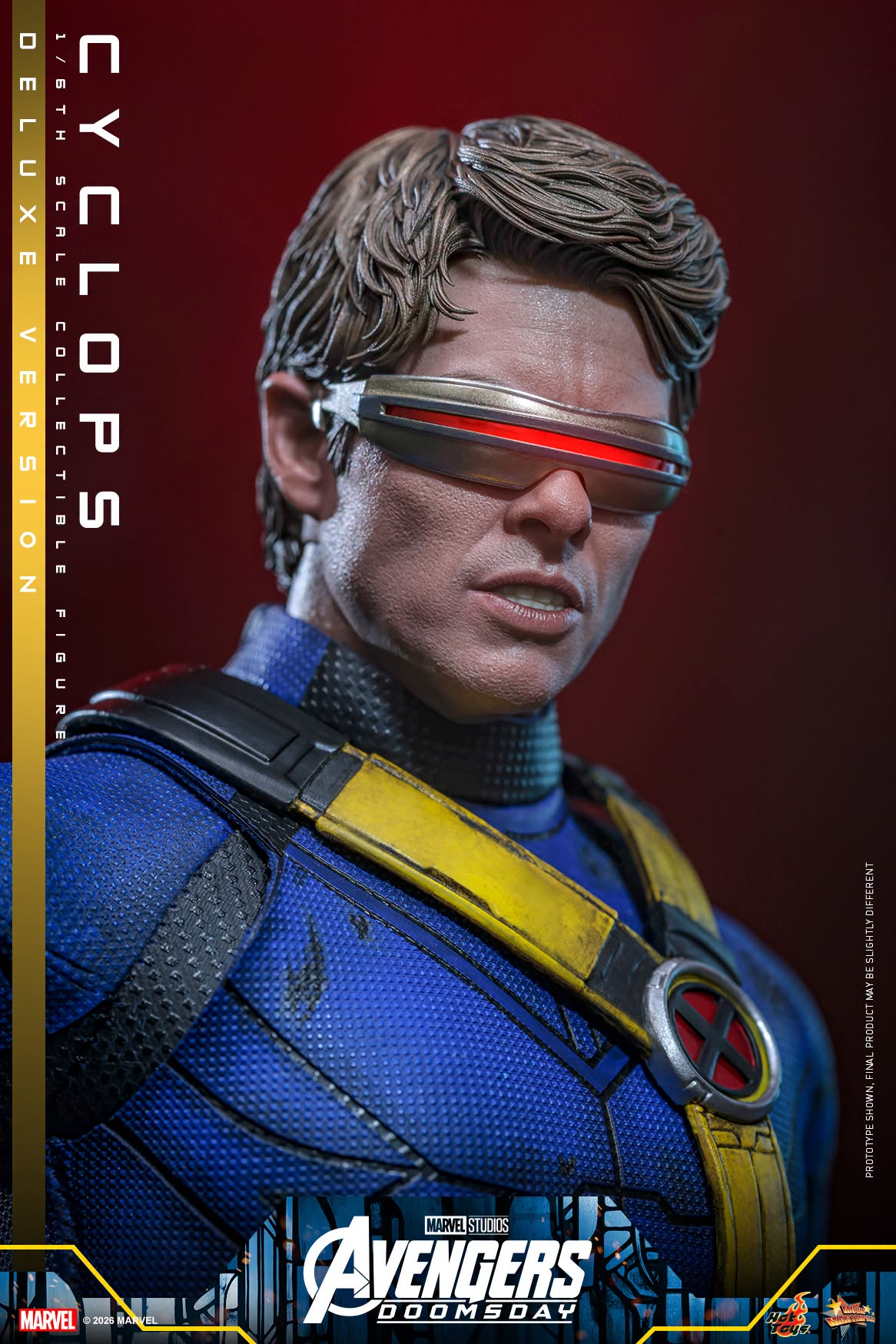 Hot Toys MMS908 / MMS909 Avengers: Doomsday - 1/6th scale Cyclops Collectible Figure (Standard / Deluxe Version)