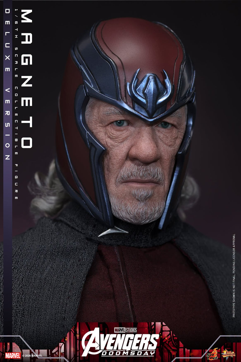 Hot Toys MMS912 / MMS913 Avengers: Doomsday - 1/6th scale Magneto Collectible Figure (Standard / Deluxe Version)