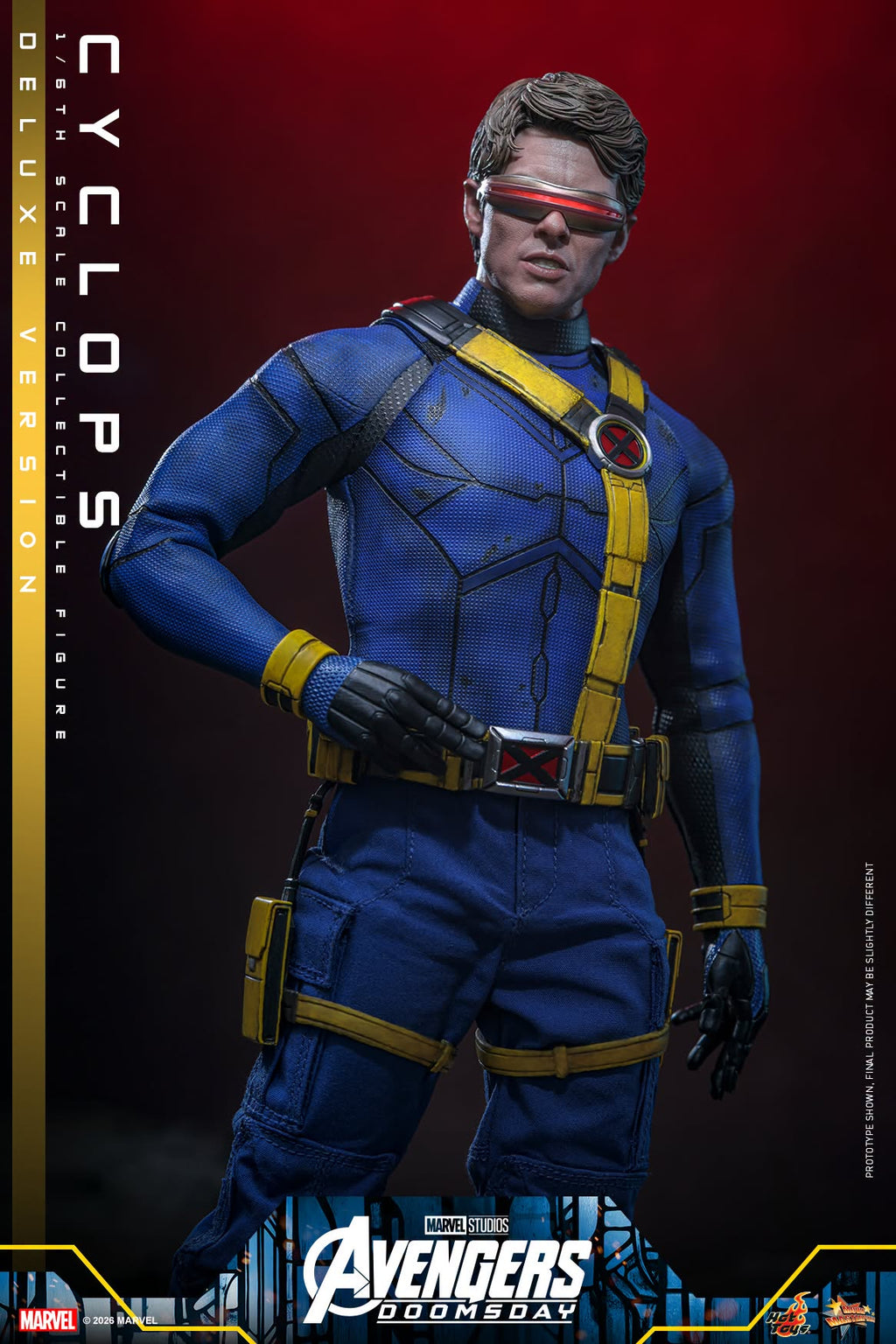 Hot Toys MMS908 / MMS909 Avengers: Doomsday - 1/6th scale Cyclops Collectible Figure (Standard / Deluxe Version)