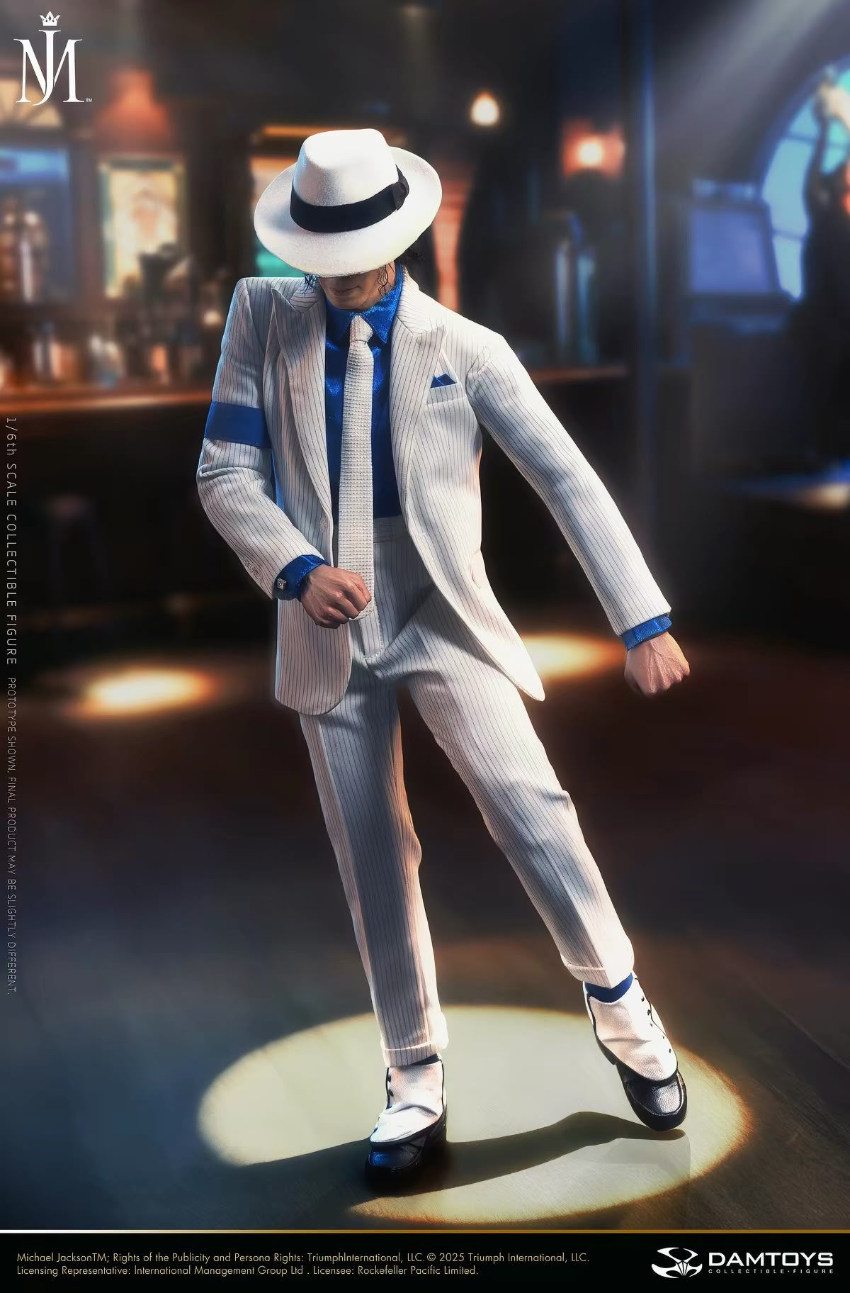 DAMTOYS DMS048 / DMS048S ‘Smooth Criminal’ Michael Jackson 1/6 Action Figure DamToys