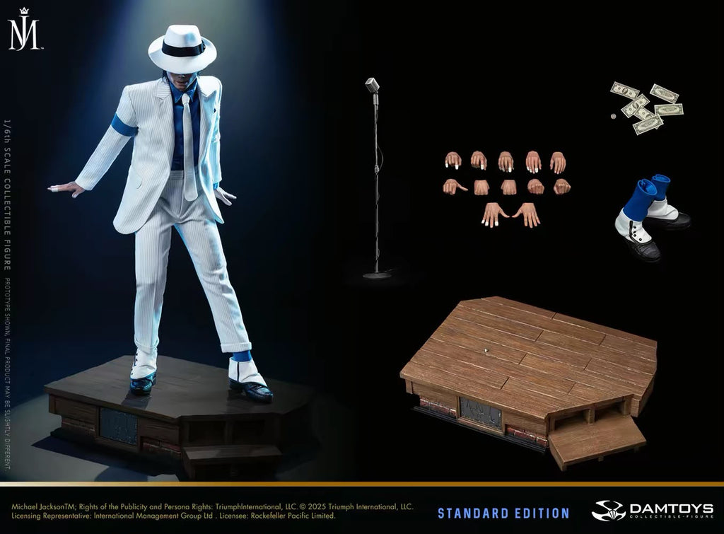 DAMTOYS DMS048 / DMS048S ‘Smooth Criminal’ Michael Jackson 1/6 Action Figure DamToys