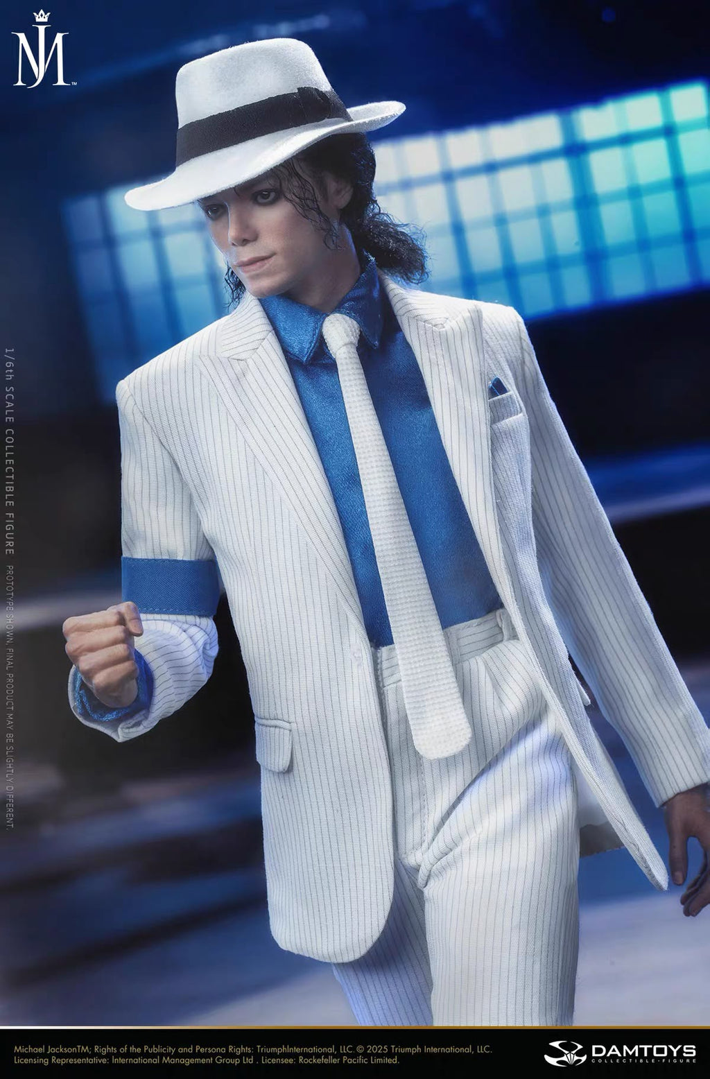 DAMTOYS DMS048 / DMS048S ‘Smooth Criminal’ Michael Jackson 1/6 Action Figure DamToys