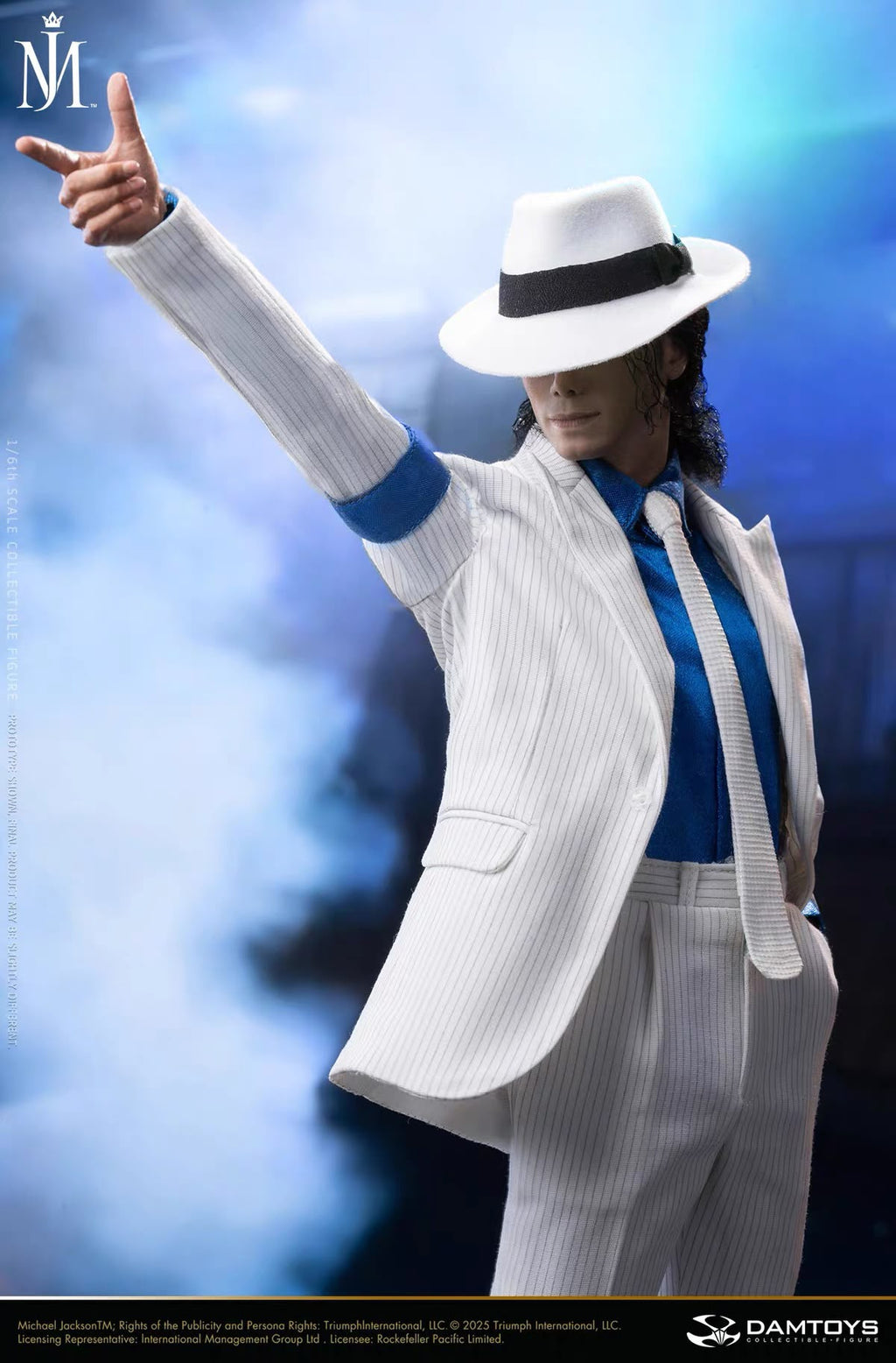 DAMTOYS DMS048 / DMS048S ‘Smooth Criminal’ Michael Jackson 1/6 Action Figure DamToys
