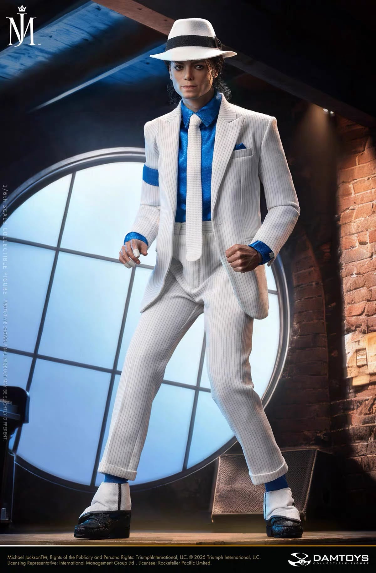 DAMTOYS DMS048 / DMS048S ‘Smooth Criminal’ Michael Jackson 1/6 Action Figure DamToys