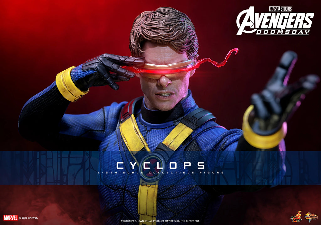 Hot Toys MMS908 / MMS909 Avengers: Doomsday - 1/6th scale Cyclops Collectible Figure (Standard / Deluxe Version)