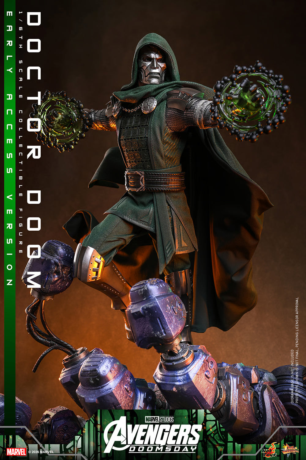 Hot Toys MMS906 / MMS 907 Avengers: Doomsday  1/6th scale Doctor Doom Collectible Figure (Standard / Ultimate Version) 1/6 Action Figure