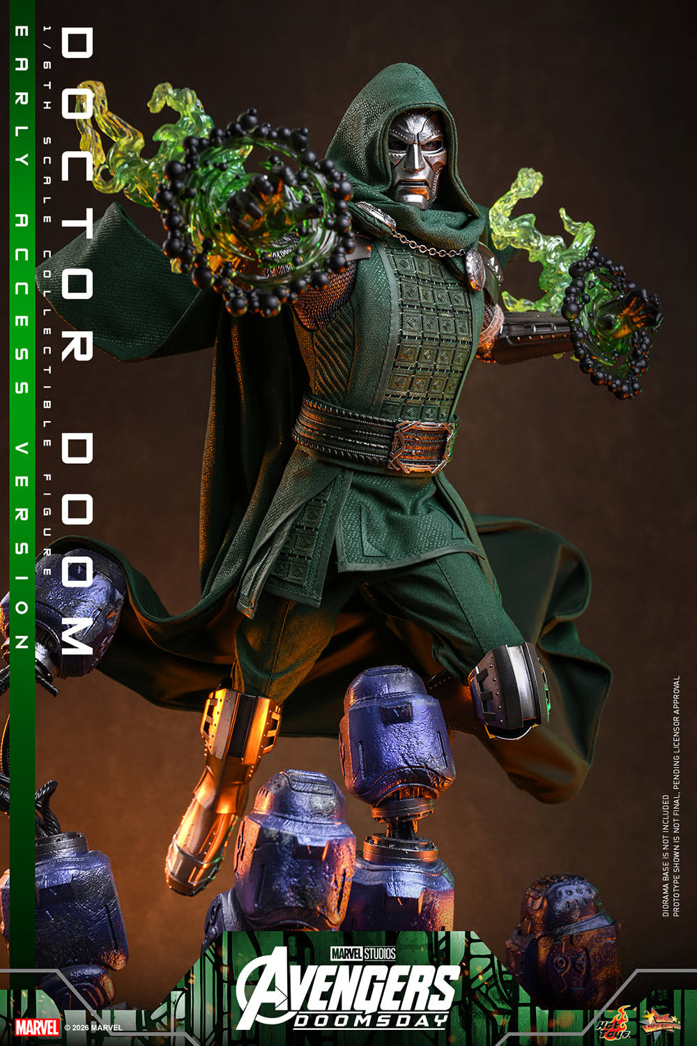 Hot Toys MMS906 / MMS 907 Avengers: Doomsday  1/6th scale Doctor Doom Collectible Figure (Standard / Ultimate Version) 1/6 Action Figure