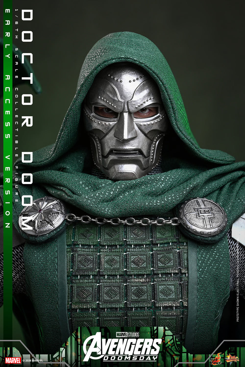 Hot Toys MMS906 / MMS 907 Avengers: Doomsday  1/6th scale Doctor Doom Collectible Figure (Standard / Ultimate Version) 1/6 Action Figure