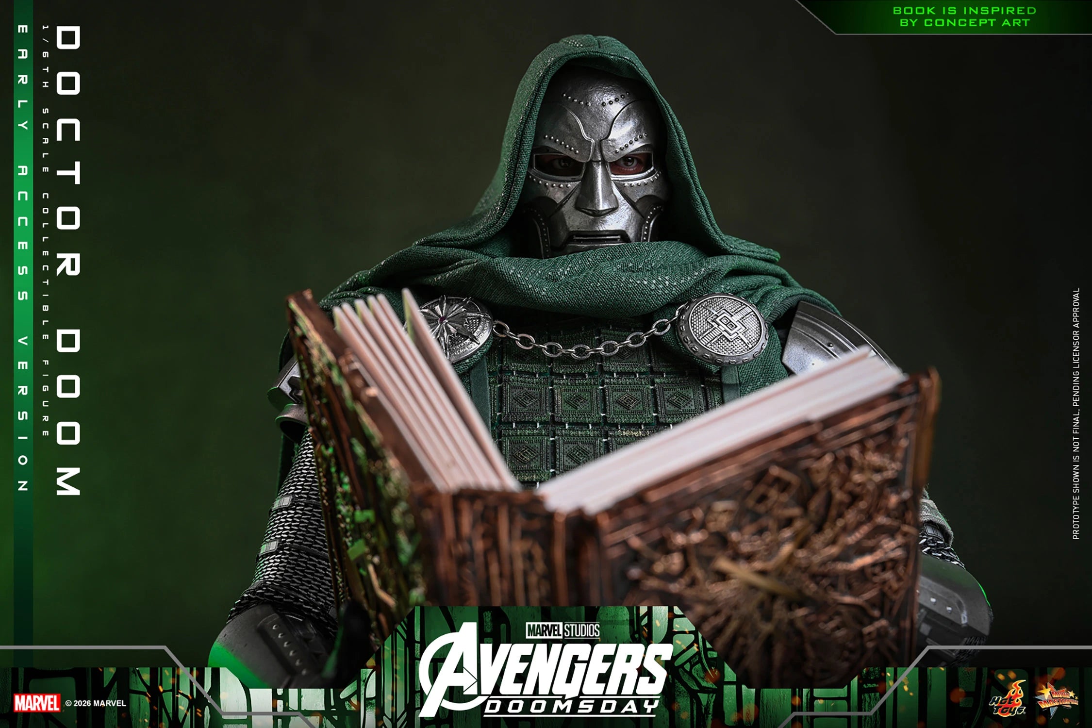 Hot Toys MMS906 / MMS 907 Avengers: Doomsday  1/6th scale Doctor Doom Collectible Figure (Standard / Ultimate Version) 1/6 Action Figure