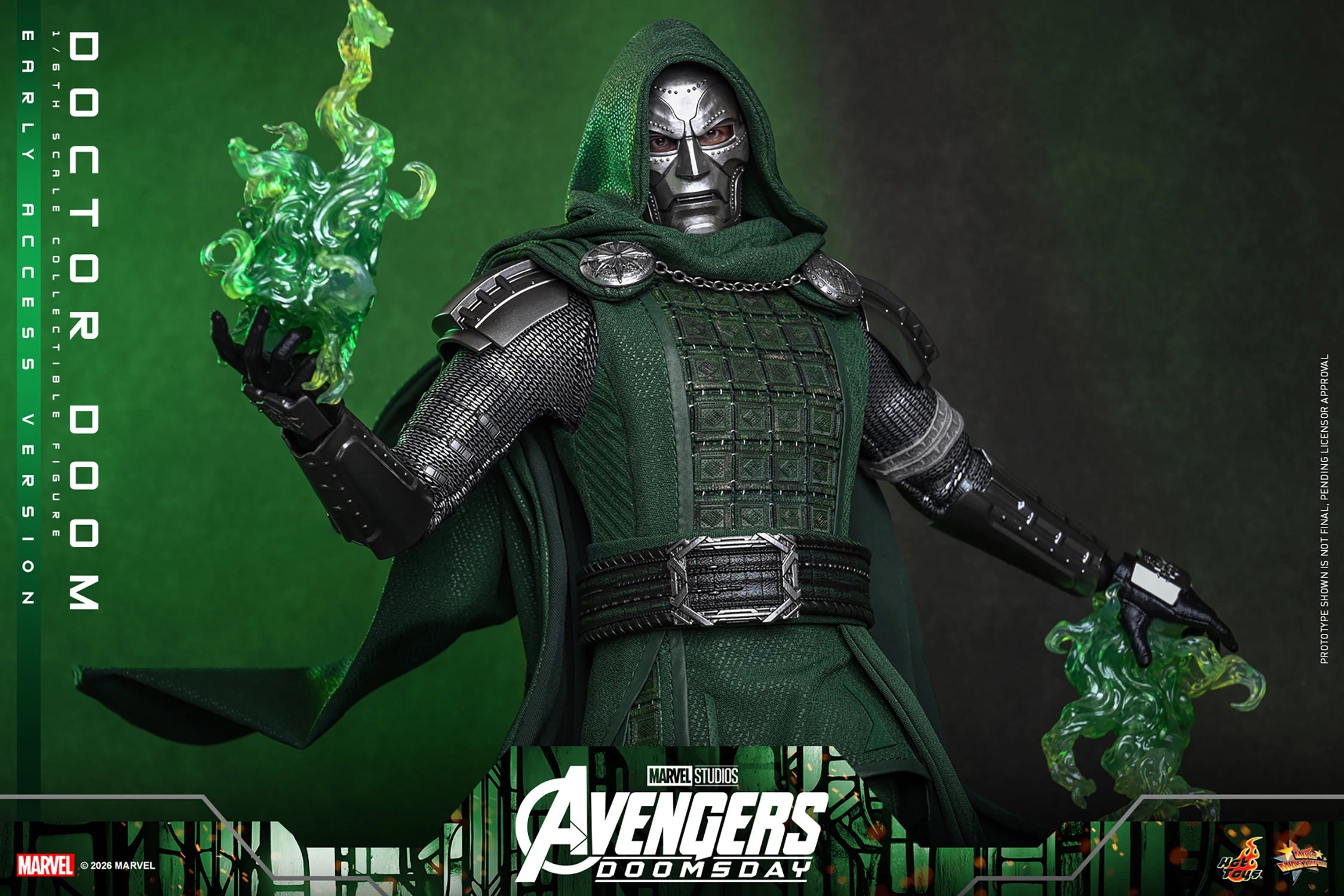 Hot Toys MMS906 / MMS 907 Avengers: Doomsday  1/6th scale Doctor Doom Collectible Figure (Standard / Ultimate Version) 1/6 Action Figure