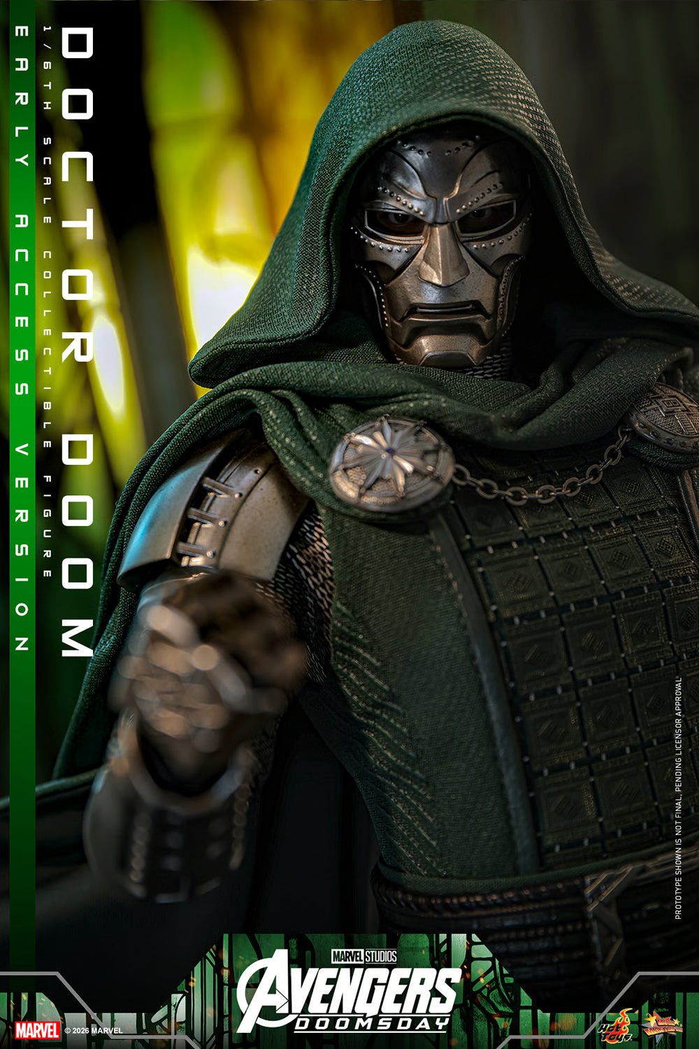 Hot Toys MMS906 / MMS 907 Avengers: Doomsday  1/6th scale Doctor Doom Collectible Figure (Standard / Ultimate Version) 1/6 Action Figure