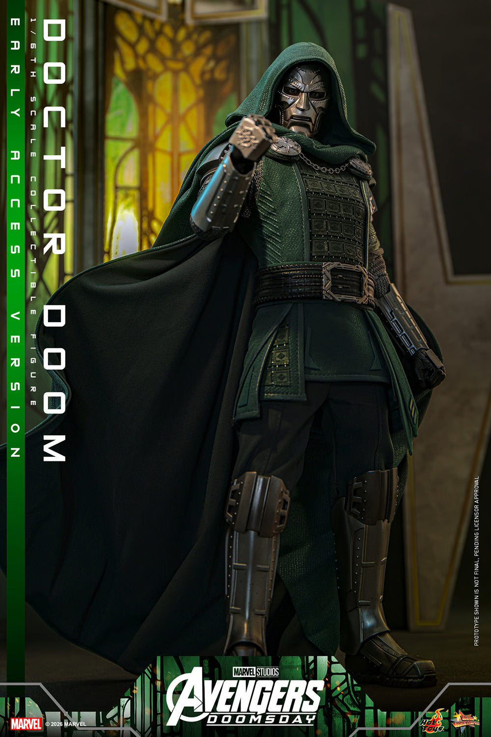 Hot Toys MMS906 / MMS 907 Avengers: Doomsday  1/6th scale Doctor Doom Collectible Figure (Standard / Ultimate Version) 1/6 Action Figure