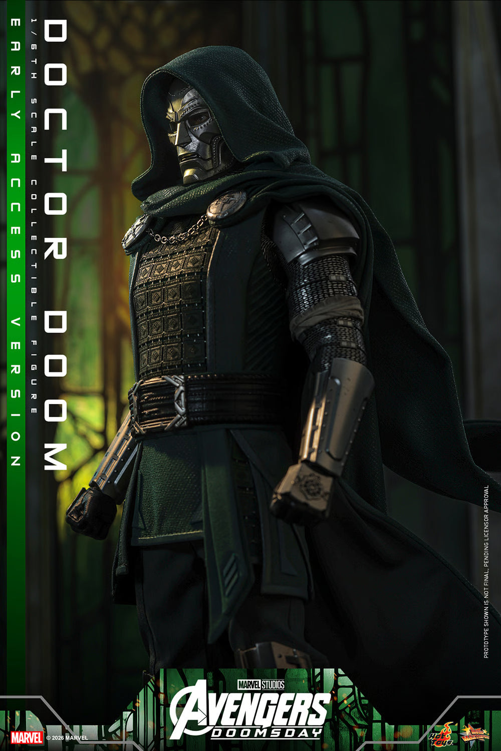 Hot Toys MMS906 / MMS 907 Avengers: Doomsday  1/6th scale Doctor Doom Collectible Figure (Standard / Ultimate Version) 1/6 Action Figure